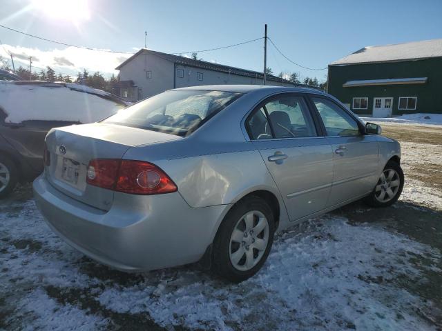 KNAGE123X85267803 - 2008 KIA OPTIMA LX SILVER photo 3