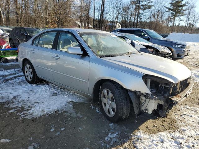 KNAGE123X85267803 - 2008 KIA OPTIMA LX SILVER photo 4