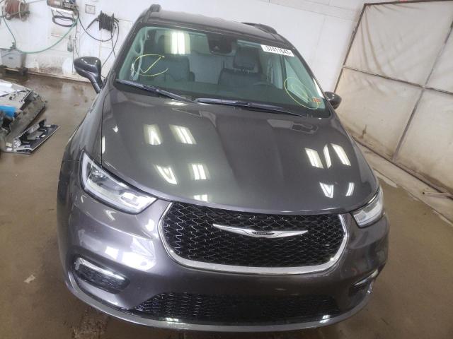 2C4RC3BG0NR161486 - 2022 CHRYSLER PACIFICA TOURING L Մոխրագույն լուսանկար 5