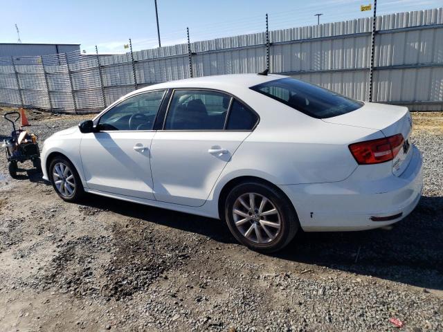 3VWD17AJ7FM257402 - 2015 VOLKSWAGEN JETTA SE WHITE photo 2