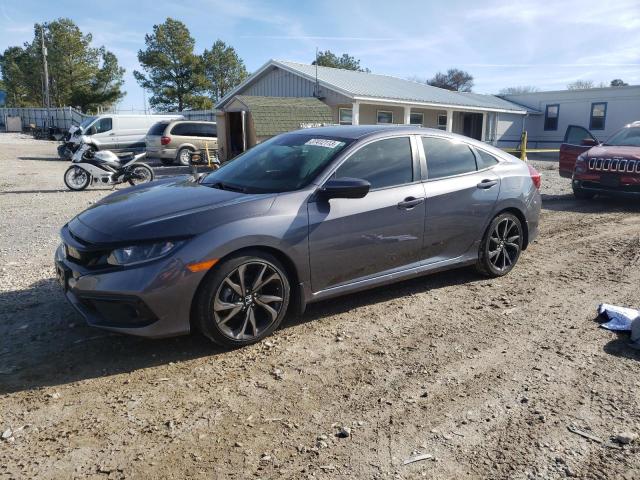 2HGFC2F86KH590814 - 2019 HONDA CIVIC SPORT CHARCOAL photo 1