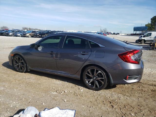 2HGFC2F86KH590814 - 2019 HONDA CIVIC SPORT Grafito foto 2