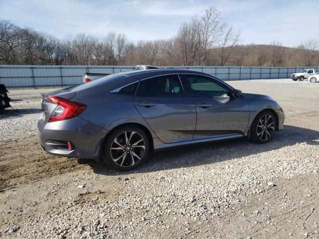 2HGFC2F86KH590814 - 2019 HONDA CIVIC SPORT Grafito foto 3