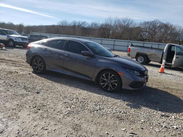 2HGFC2F86KH590814 - 2019 HONDA CIVIC SPORT CHARCOAL photo 4