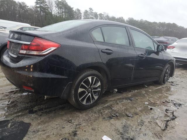 19XFB2F92DE286405 - 2013 HONDA CIVIC EXL შავი ფოტო 3