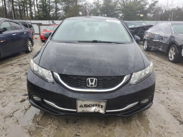 19XFB2F92DE286405 - 2013 HONDA CIVIC EXL BLACK photo 5