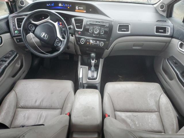 19XFB2F92DE286405 - 2013 HONDA CIVIC EXL შავი ფოტო 8