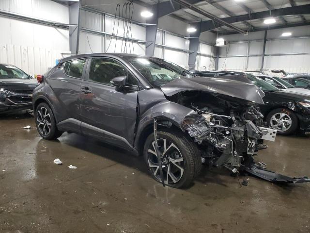 JTNKHMBX0L1066481 - 2020 TOYOTA C-HR XLE GRAY photo 4