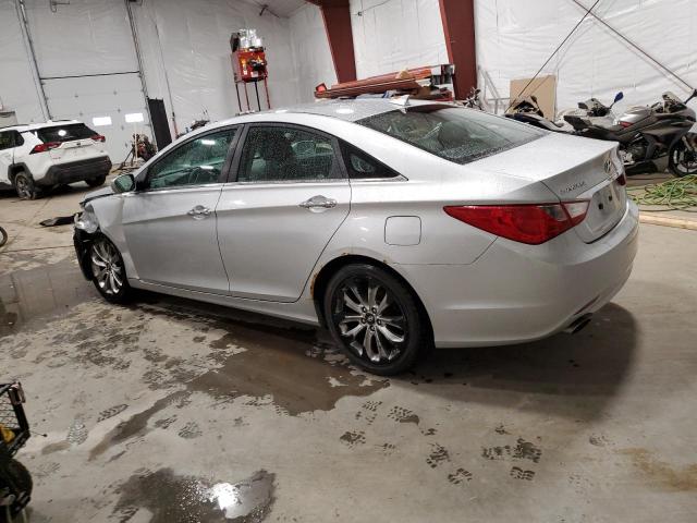 5NPEC4AC7CH348141 - 2012 HYUNDAI SONATA SE SILVER photo 2