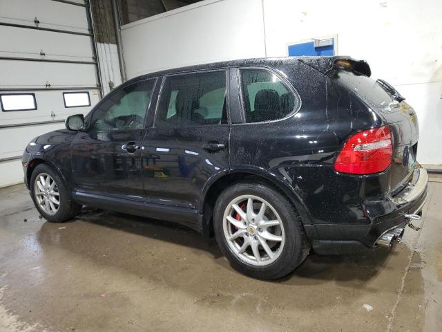 WP1AC29P98LA93682 - 2008 PORSCHE CAYENNE TURBO BLACK photo 2