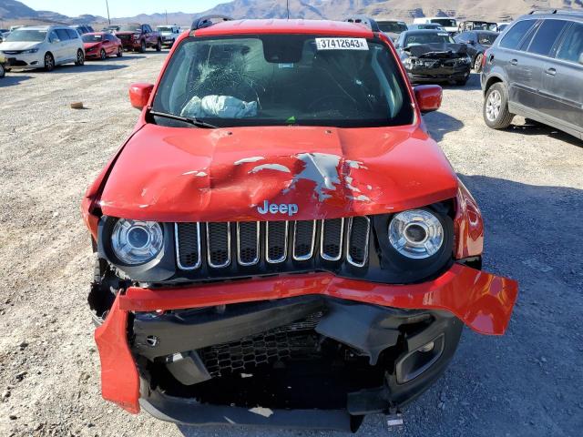 ZACCJABB5JPG92136 - 2018 JEEP RENEGADE LATITUDE RED photo 5