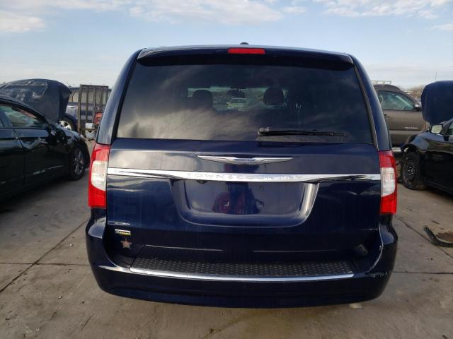 2C4RC1BG9FR560399 - 2015 CHRYSLER TOWN & COU TOURING Mavi foto 6