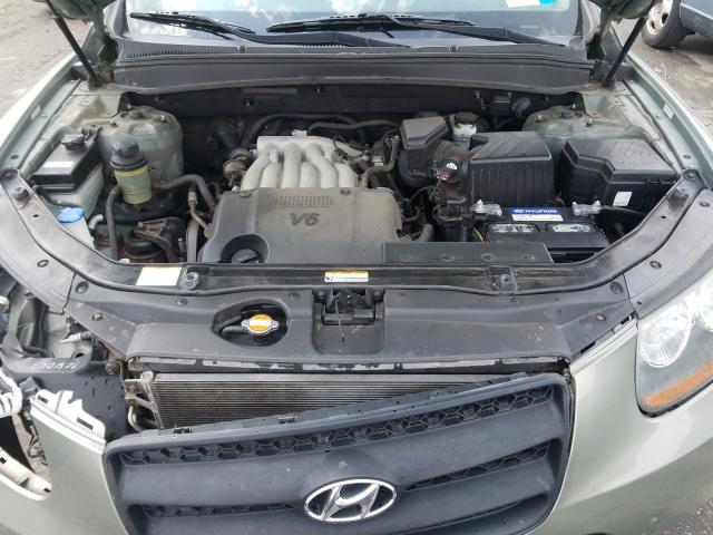 5NMSG73D59H328541 - 2009 HYUNDAI SANTA FE GLS  photo 7