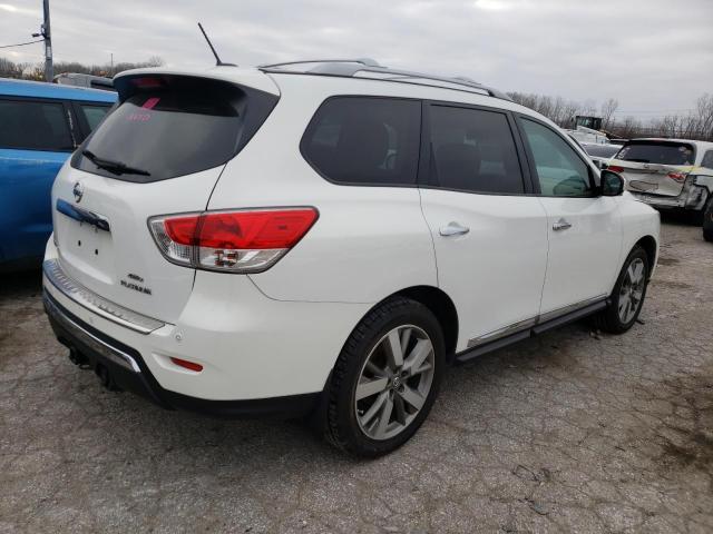 5N1AR2MM8EC688446 - 2014 NISSAN PATHFINDER S WHITE photo 3