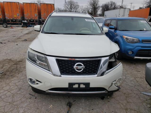 5N1AR2MM8EC688446 - 2014 NISSAN PATHFINDER S WHITE photo 5