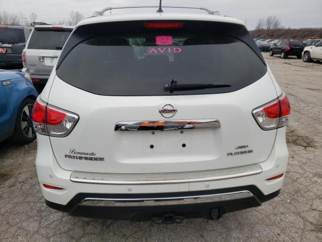 5N1AR2MM8EC688446 - 2014 NISSAN PATHFINDER S WHITE photo 6