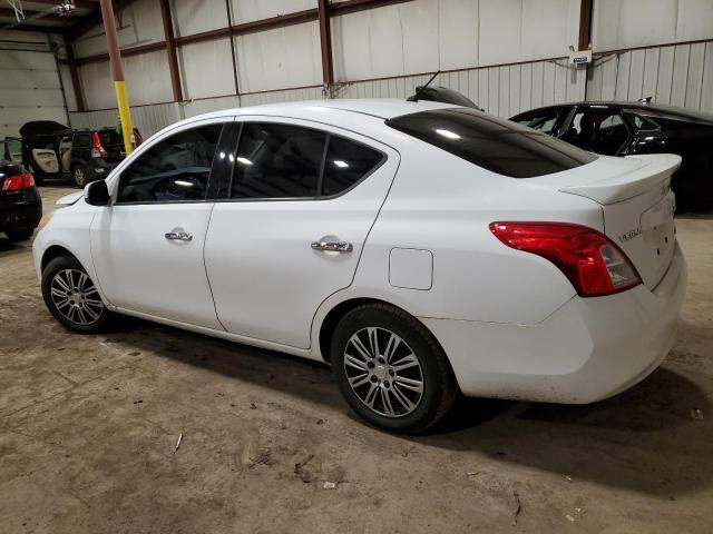 3N1CN7AP9EL864237 - 2014 NISSAN VERSA S WHITE photo 2