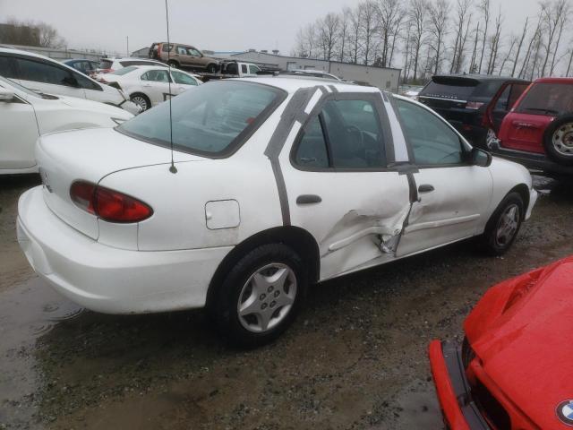 1G1JC524X17328438 - 2001 CHEVROLET CAVALIER BASE WHITE photo 3