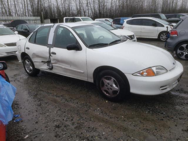 1G1JC524X17328438 - 2001 CHEVROLET CAVALIER BASE WHITE photo 4