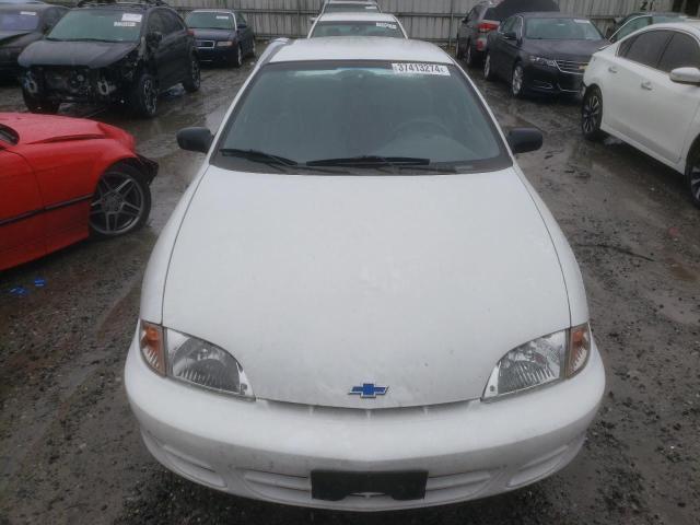 1G1JC524X17328438 - 2001 CHEVROLET CAVALIER BASE WHITE photo 5