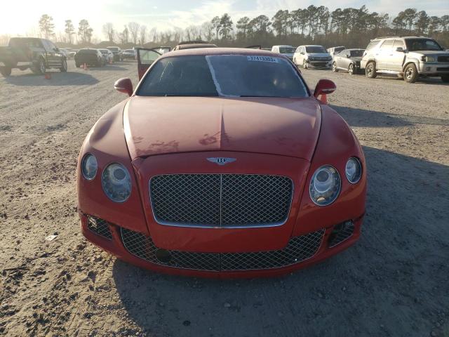 SCBFR7ZA6CC072802 - 2012 BENTLEY CONTINENTA GT RED photo 5