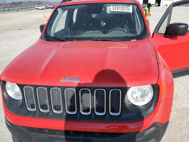 ZACCJAAB2JPG68569 - 2018 JEEP RENEGADE SPORT Կարմիր լուսանկար 11