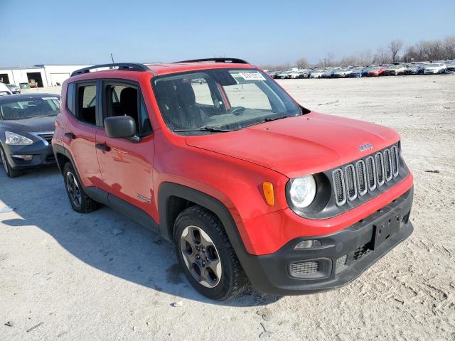 ZACCJAAB2JPG68569 - 2018 JEEP RENEGADE SPORT Կարմիր լուսանկար 4