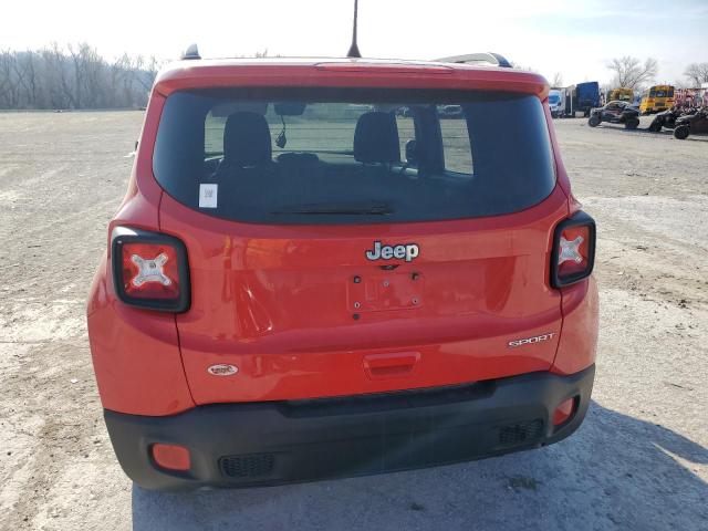 ZACCJAAB2JPG68569 - 2018 JEEP RENEGADE SPORT Կարմիր լուսանկար 6