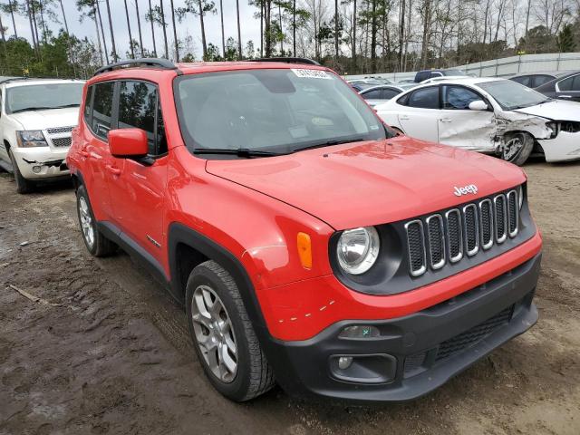 ZACCJABB6JPJ39475 - 2018 JEEP RENEGADE LATITUDE RED photo 4