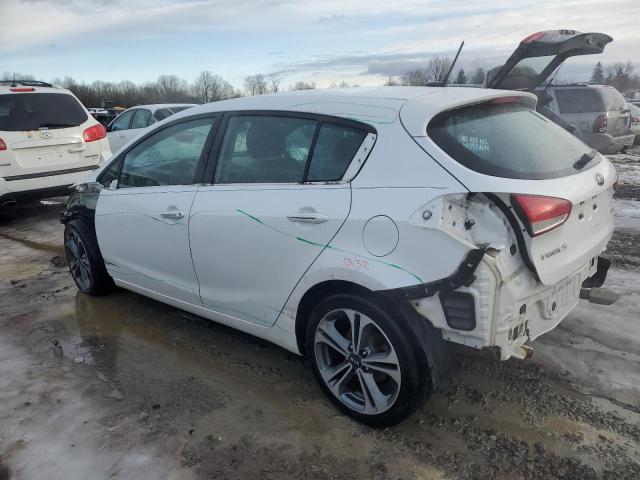 KNAFX5A85G5548075 - 2016 KIA FORTE EX WHITE photo 2