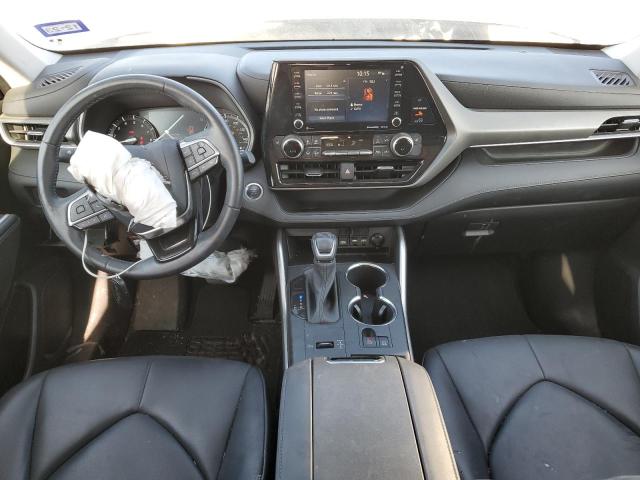 5TDGZRAH5MS523899 - 2021 TOYOTA HIGHLANDER XLE ნაცრისფერი ფოტო 8