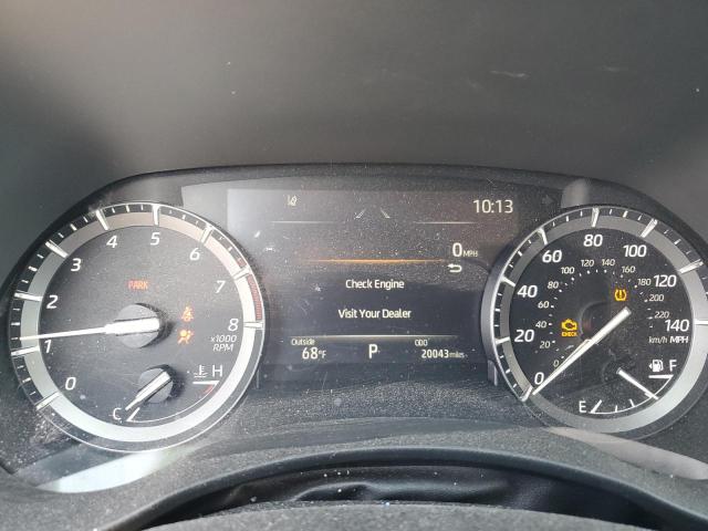 5TDGZRAH5MS523899 - 2021 TOYOTA HIGHLANDER XLE ნაცრისფერი ფოტო 9