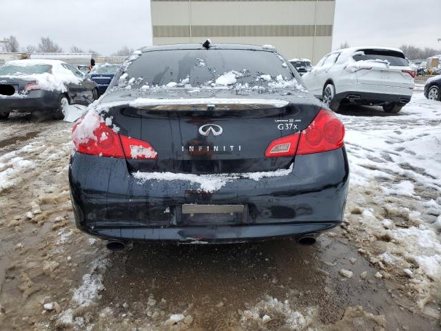 JN1CV6AR5DM756665 - 2013 INFINITI G37 BLACK photo 6