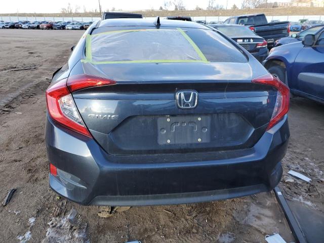 2HGFC2F71HH536448 - 2017 HONDA CIVIC EX GRAY photo 6