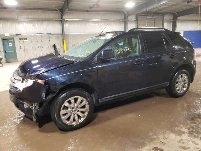 2FMDK4JC8ABA97004 - 2010 FORD EDGE SEL BLUE photo 1