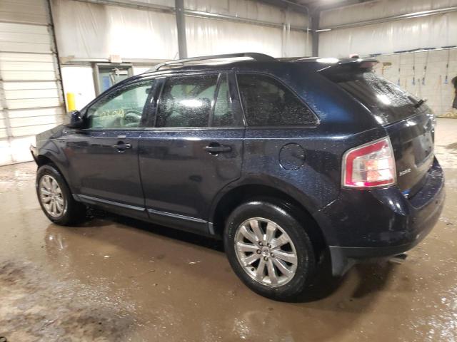 2FMDK4JC8ABA97004 - 2010 FORD EDGE SEL BLUE photo 2