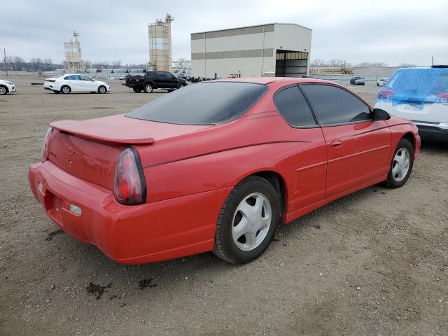 2G1WX12K649243438 - 2004 CHEVROLET MONTE CARL SS RED photo 3