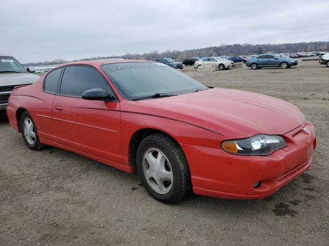 2G1WX12K649243438 - 2004 CHEVROLET MONTE CARL SS RED photo 4