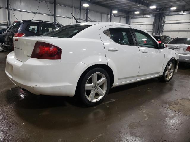 1C3CDZCB7DN739737 - 2013 DODGE AVENGER SXT WHITE photo 3