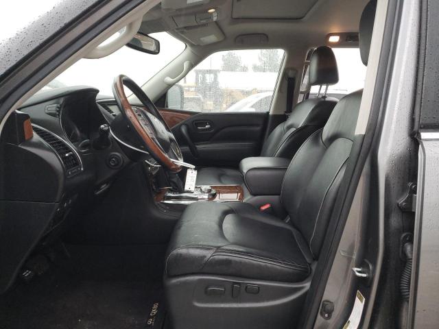 JN8AZ2NE1K9236640 - 2019 INFINITI QX80 LUXE GRAY photo 7