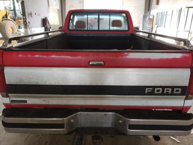 1FTDF15N6NNA81039 - 1992 FORD F150 RED photo 10