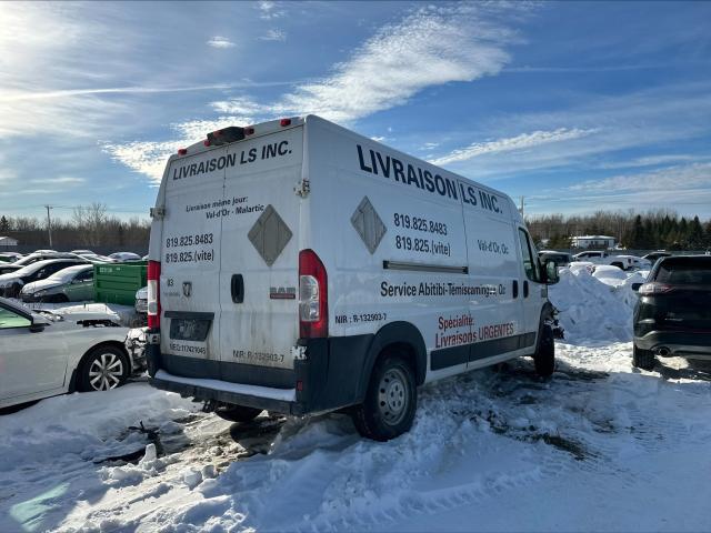 3C6TRVDG4KE529055 - 2019 RAM PROMASTER 2500 HIGH أبيض صورة 4