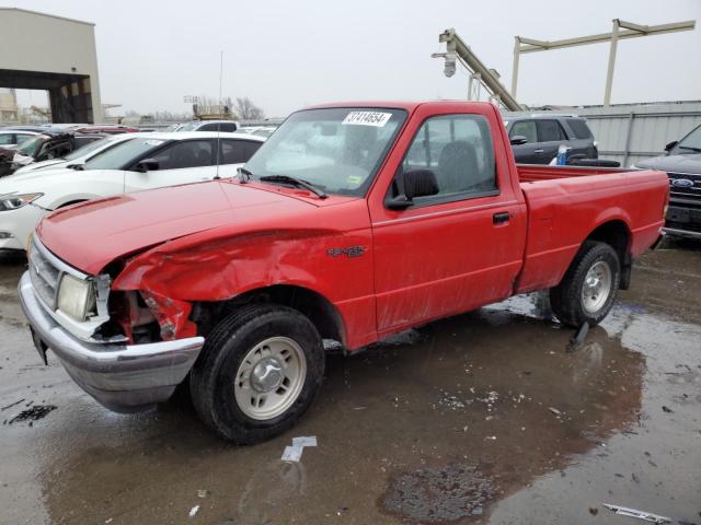 1FTCR10A4VUA91971 - 1997 FORD RANGER RED photo 1