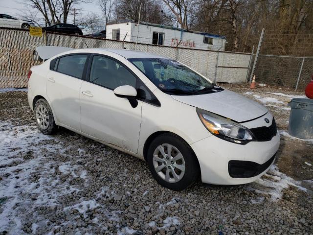 KNADM4A34F6529525 - 2015 KIA RIO LX WHITE photo 4