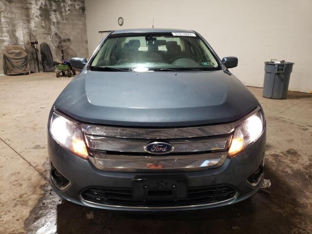 3FAHP0JA5CR215471 - 2012 FORD FUSION SEL GRAY photo 5