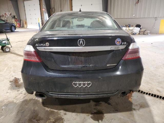 JH4KB2F67AC002059 - 2010 ACURA RL BLACK photo 6