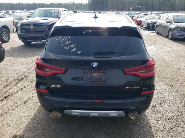 5UXTR9C58JLD71780 - 2018 BMW X3 XDRIVE30I BLACK photo 6