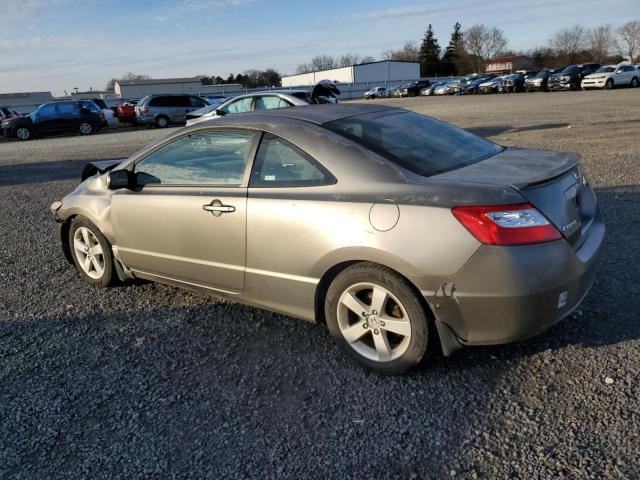 2HGFG12817H509827 - 2007 HONDA CIVIC EX GRAY photo 2