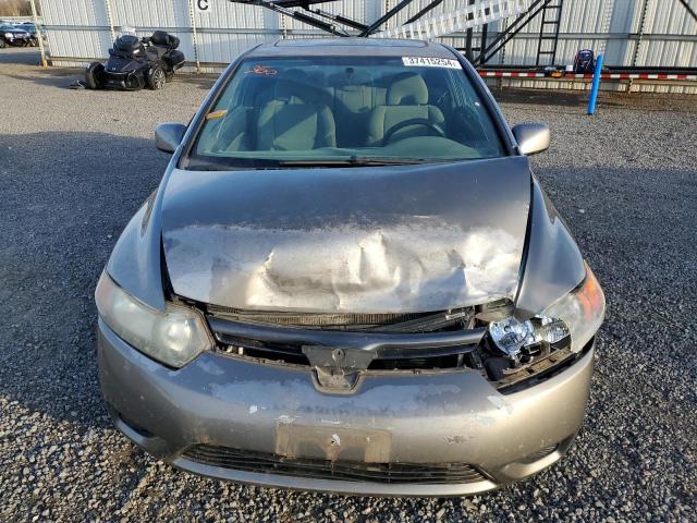 2HGFG12817H509827 - 2007 HONDA CIVIC EX GRAY photo 5