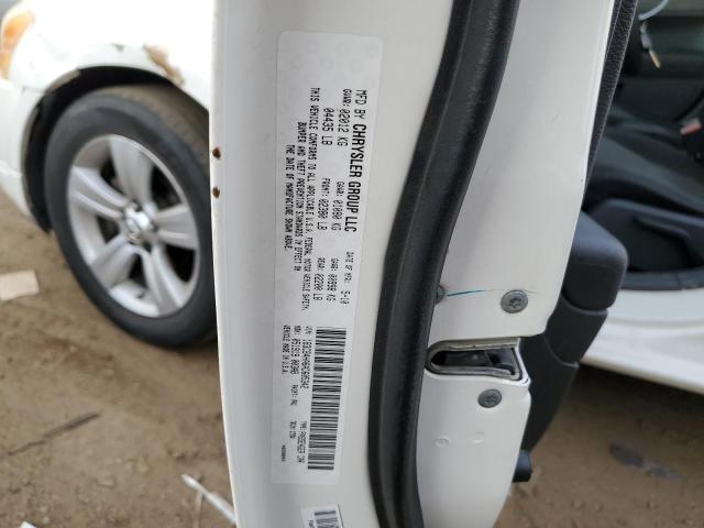 1B3CB4HA6AD605342 - 2010 DODGE CALIBER SXT WHITE photo 12